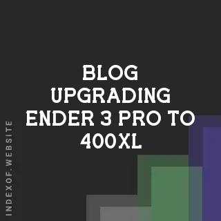 Upgrading Ender 3 Pro to 400XL Bed with BLTouch: Full Guide | Logo - Indexof